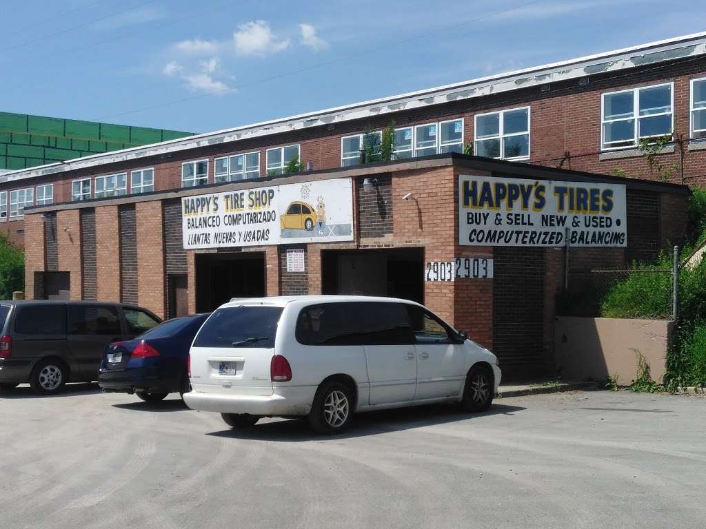 Happys Tire Shop | 2903 Southeastern Ave, Indianapolis, IN 46203, USA | Phone: (317) 536-1638
