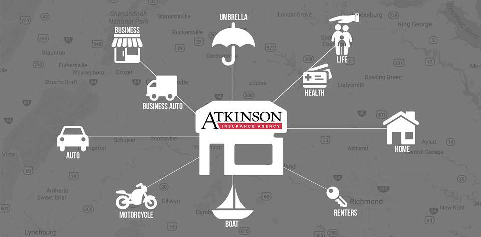 Atkinson Insurance Agency LLC | 9464 Chamberlayne Rd, Mechanicsville, VA 23116, USA | Phone: (804) 789-0795