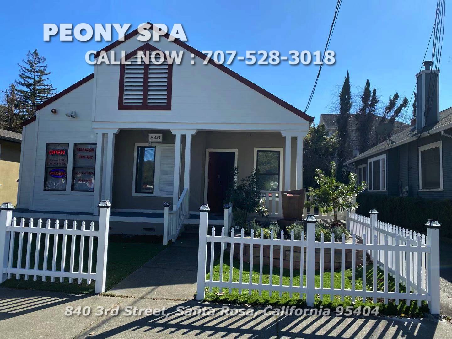 Peony Spa | 840 3rd St, Santa Rosa, CA 95404, United States | Phone: (707) 528-3018