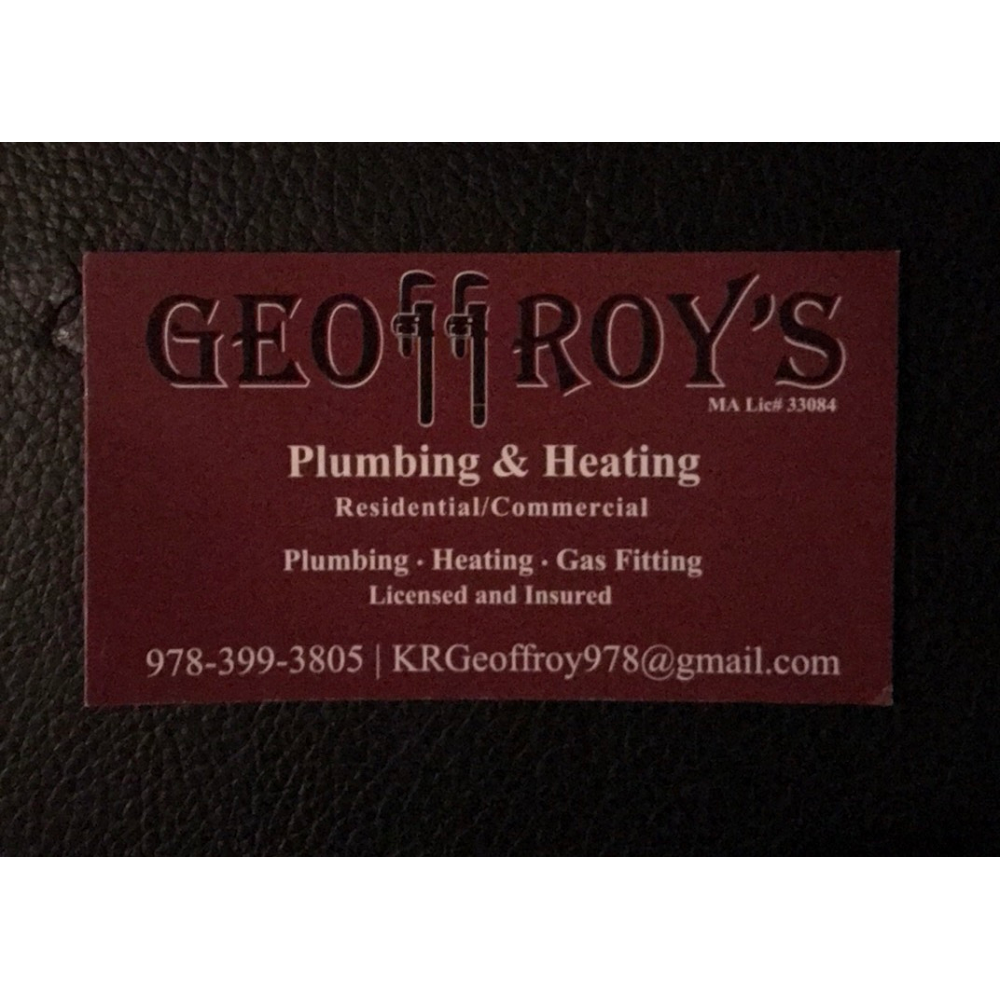 Geoffroys Plumbing and Heating | 209 Nashua Rd, Dracut, MA 01826, USA | Phone: (978) 399-3805