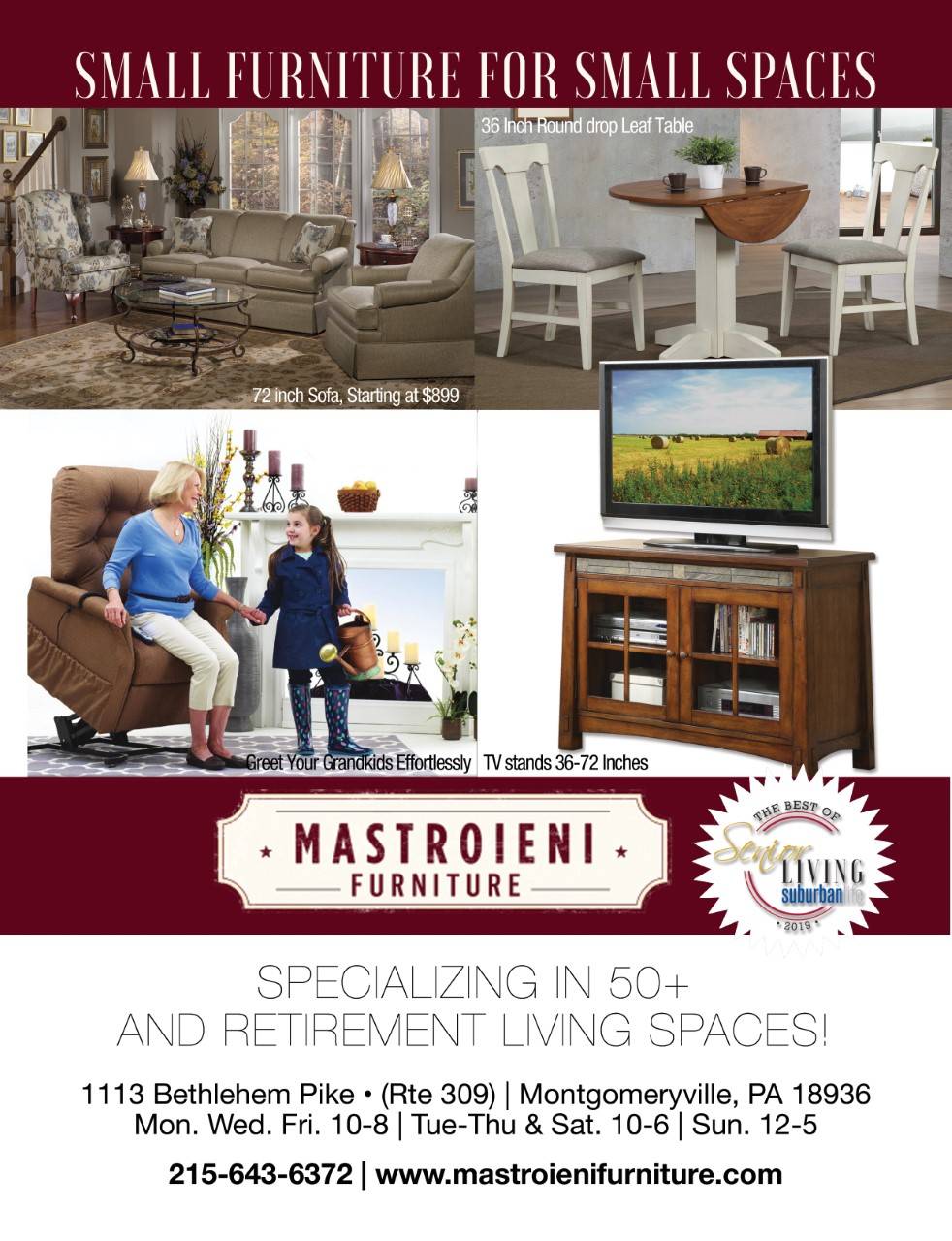 Mastroieni Furniture | 1113 Bethlehem Pike, Montgomeryville, PA 18936, USA | Phone: (215) 643-6372