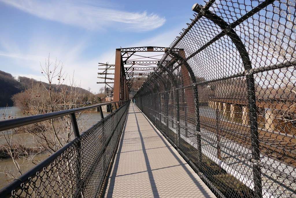 Footbridge to C&O Canal and Maryland Heights | Appalachian Trail, Harpers Ferry, MD 25425