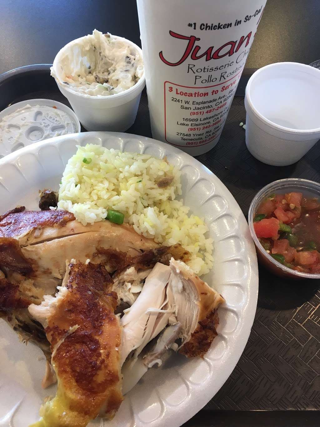 Juans Rotisserie | 16989 Lakeshore Dr, Lake Elsinore, CA 92530 | Phone: (951) 245-3688