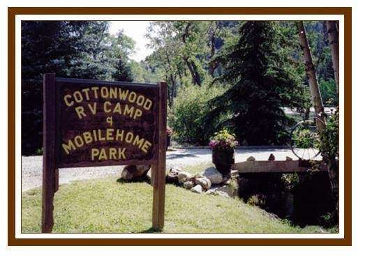 Cottonwood RV & Mobile Home Park | 1485 Chicago Creek Rd, Idaho Springs, CO 80452, USA | Phone: (303) 567-2617