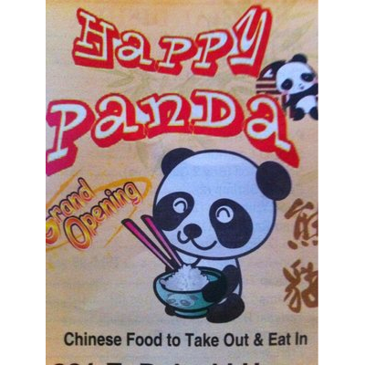 Happy Panda | 801 E Pulaski Hwy #123, Elkton, MD 21921, USA | Phone: (410) 392-2722