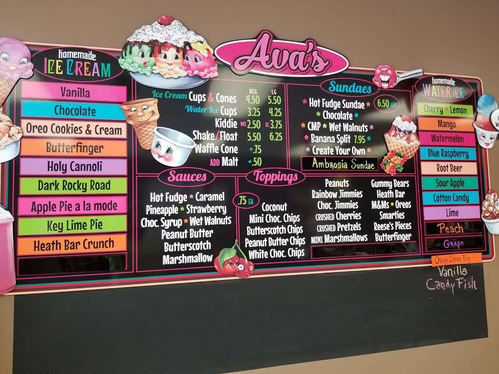 Avas Ice Cream & Water Ice | 3801 Germantown Pike, Collegeville, PA 19426 | Phone: (484) 961-8511
