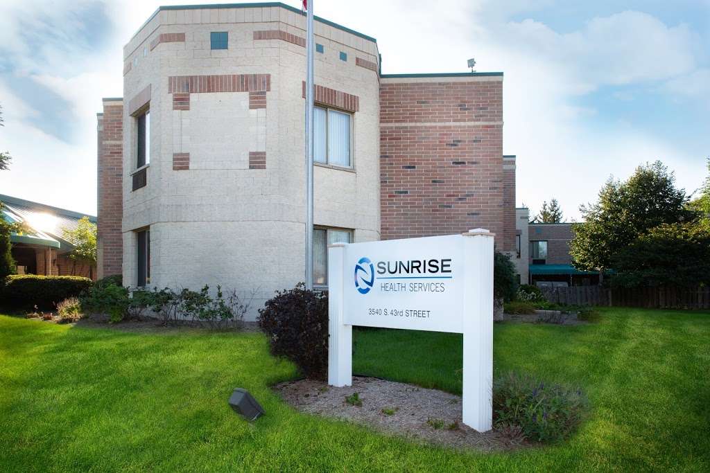 Sunrise Health Services | 3540 S 43rd St #1502, Milwaukee, WI 53220 | Phone: (414) 541-1000