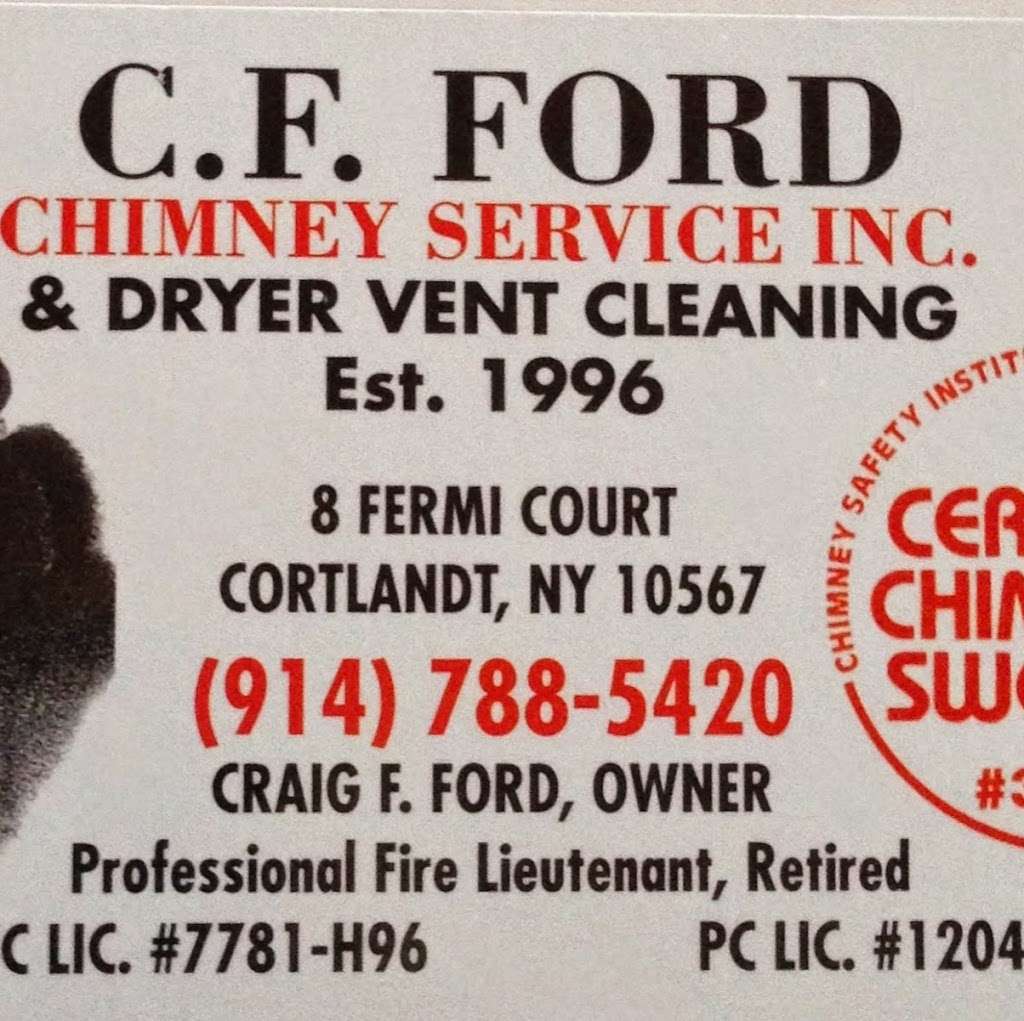 C F Ford Chimney Service Inc | 8 Fermi Ct, Cortlandt, NY 10567, USA | Phone: (914) 788-5420