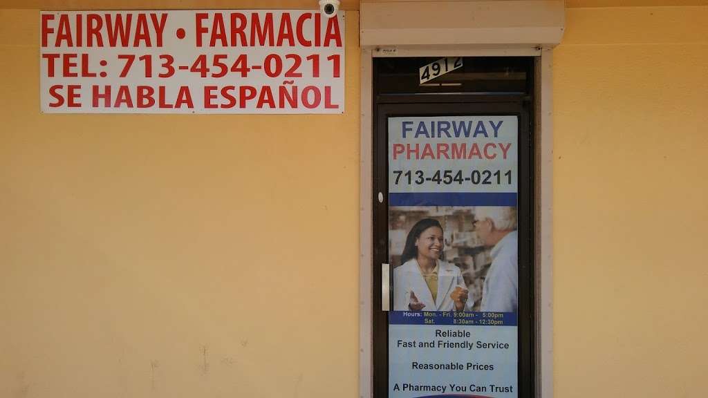 Fairway Pharmacy | 4912 Telephone Rd, Houston, TX 77087, USA | Phone: (713) 454-0211