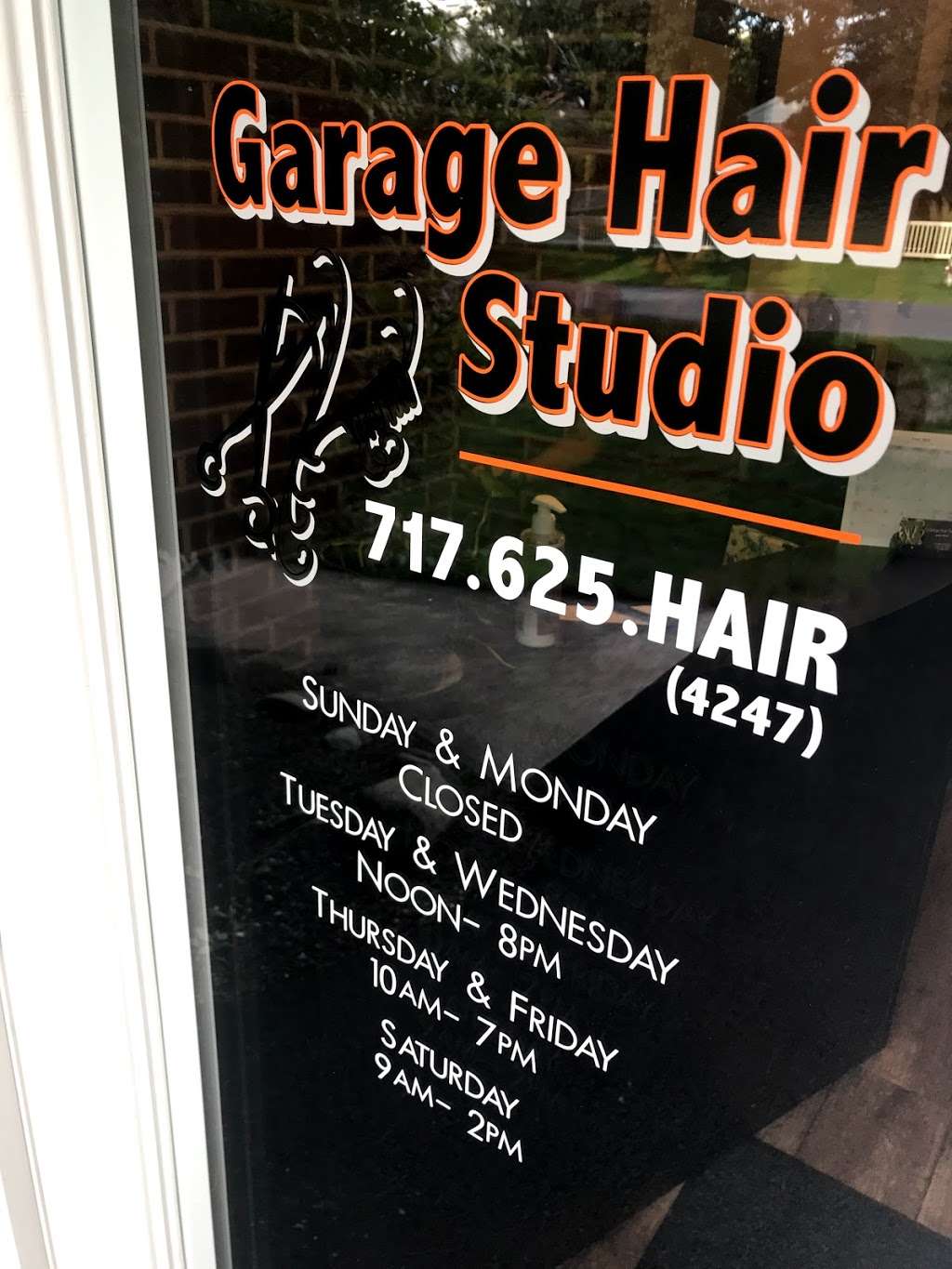 Garage Hair Studio | 113 New Haven Dr, Lititz, PA 17543, USA | Phone: (717) 625-4247