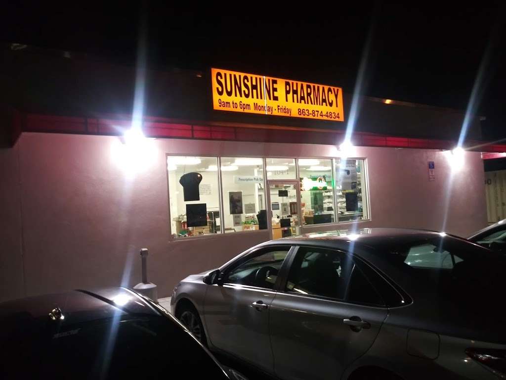 Sunshine Pharmacy | 104 Commonwealth Ave N, Polk City, FL 33868, USA | Phone: (863) 874-4834