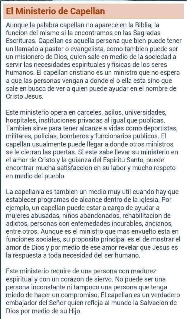 Asociación de Capellanes en Acción Inc. | 3514 Victoria Pines Dr, Orlando, FL 32829, USA | Phone: (407) 729-3990