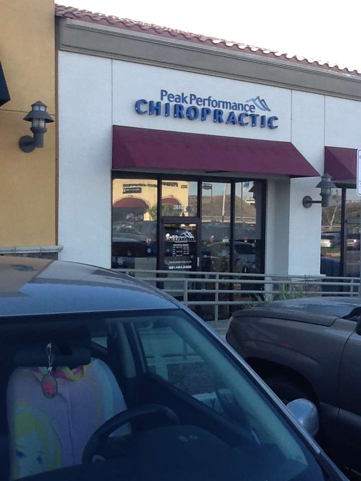 Peak Performance Chiropractic | 26883 Sierra Hwy, Santa Clarita, CA 91321 | Phone: (661) 424-0400