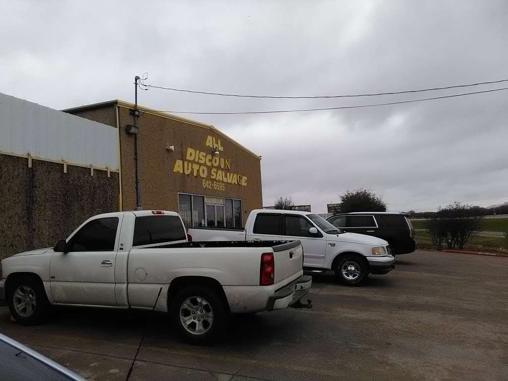 All Discount Auto Salvage | 3965 E Main St, Grand Prairie, TX 75050, USA | Phone: (972) 263-3388