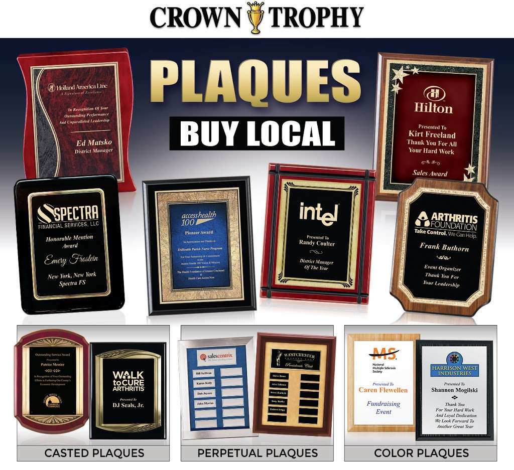 Crown Trophy | 265 Main St, Northborough, MA 01532, USA | Phone: (508) 393-4929