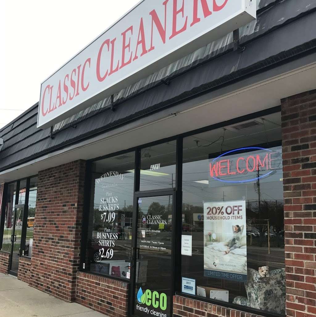 Classic Cleaners | 4211 E 62nd St, Indianapolis, IN 46220, USA | Phone: (317) 253-6544