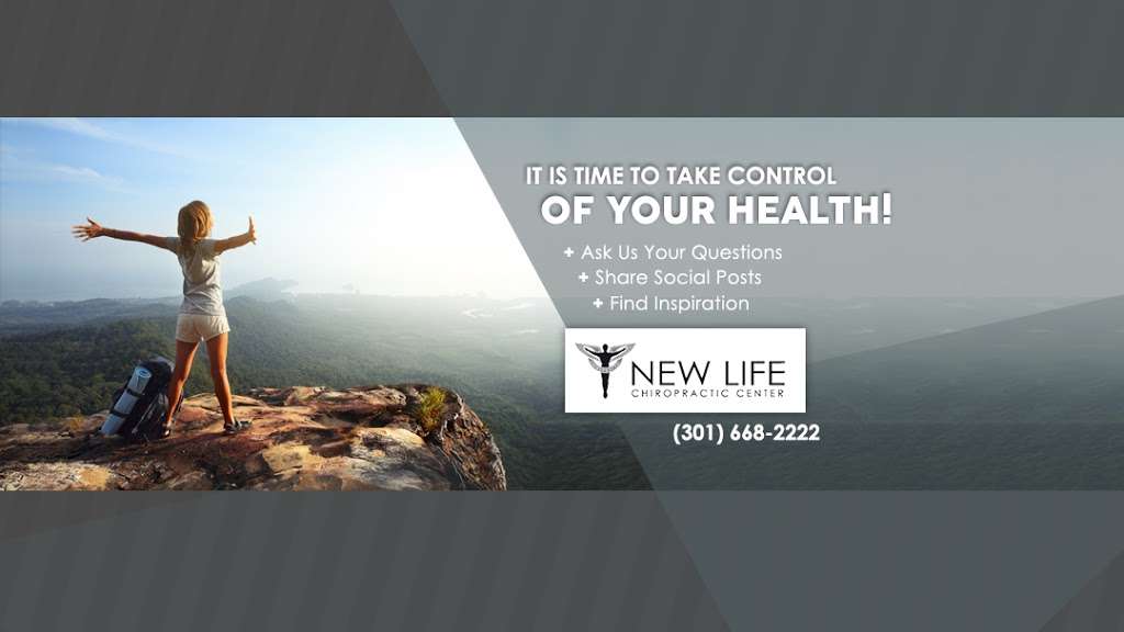 New Life Chiropractic Center | 6550 Mercantile Dr E #105, Frederick, MD 21703, USA | Phone: (301) 668-2222