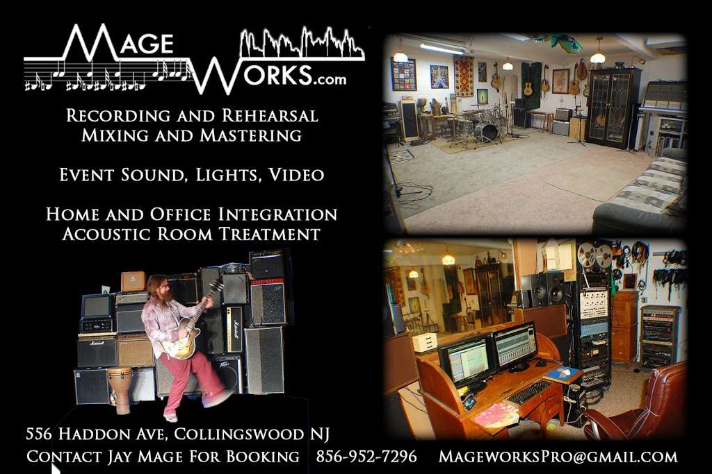 Mageworks Productions Recording and Rehearsal Studios | 556 B Haddon Ave, Collingswood, NJ 08108, USA