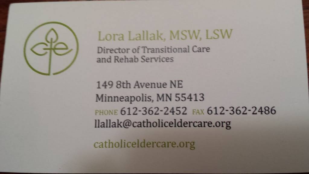 Transitional Care | 149 8th Ave NE, Minneapolis, MN 55413, USA | Phone: (612) 277-2900