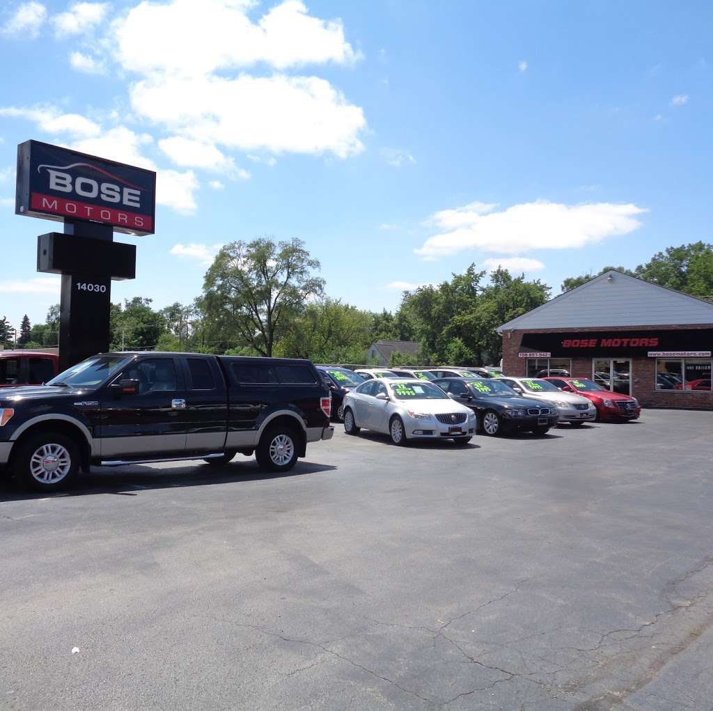 Bose Motors | 14030 S Cicero Ave, Crestwood, IL 60445 | Phone: (708) 897-9421