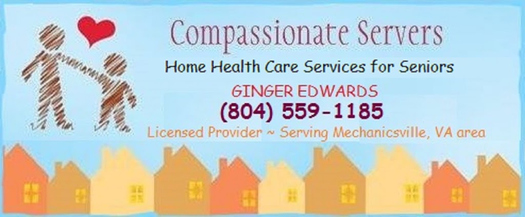 Compassionate Servers-Living Assistance Services for Seniors | 7259 Grace Ln, Mechanicsville, VA 23111, USA | Phone: (804) 559-1185