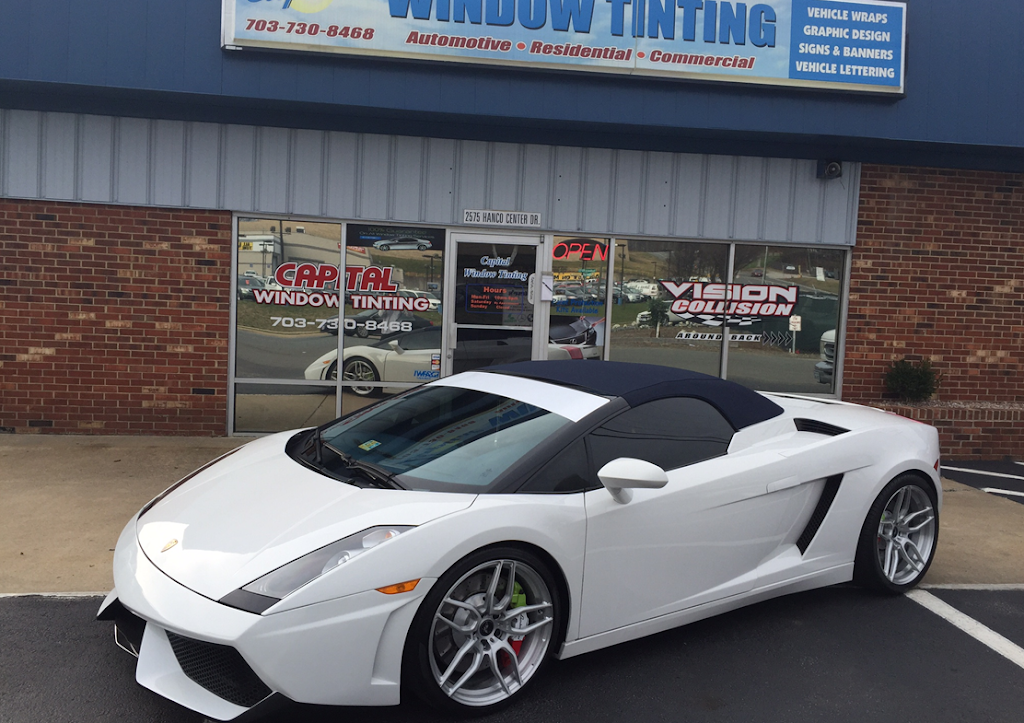 Capital Window Tinting | 2575 Hanco Center Dr, Woodbridge, VA 22191, USA | Phone: (703) 730-8468