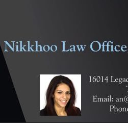 Nikkhoo Law Office, PC | 1800 Waltham Way, La Habra, CA 90631 | Phone: (949) 370-1611