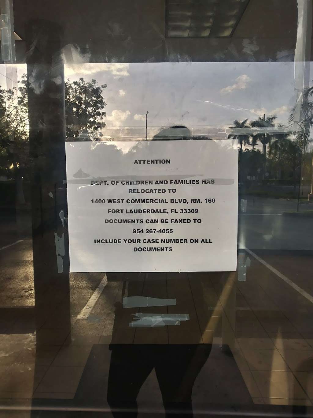 Florida Department of Children & Families | 1400 W Commercial Blvd, Fort Lauderdale, FL 33309 | Phone: (866) 762-2237