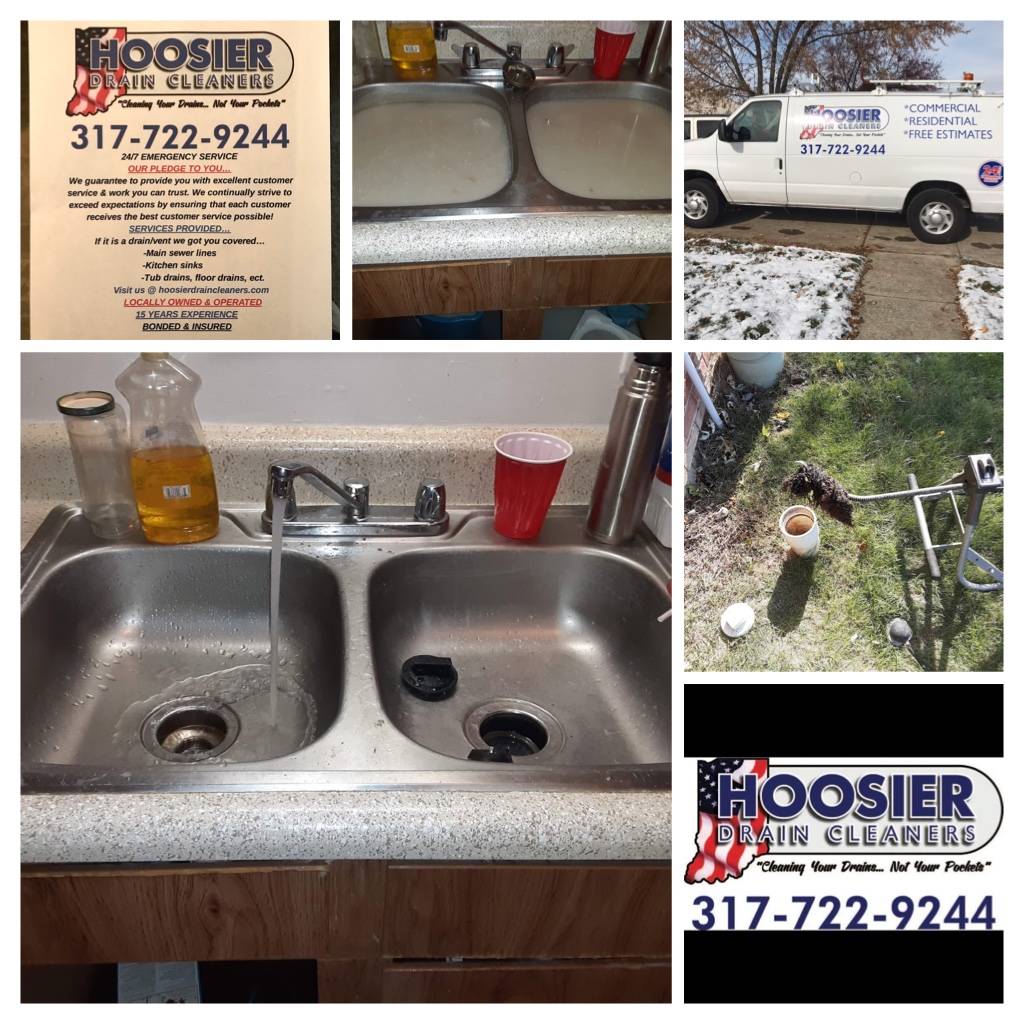 Hoosier Drain Cleaners LLC | 825 Lionshead Ln, Greenwood, IN 46143, USA | Phone: (317) 722-9244