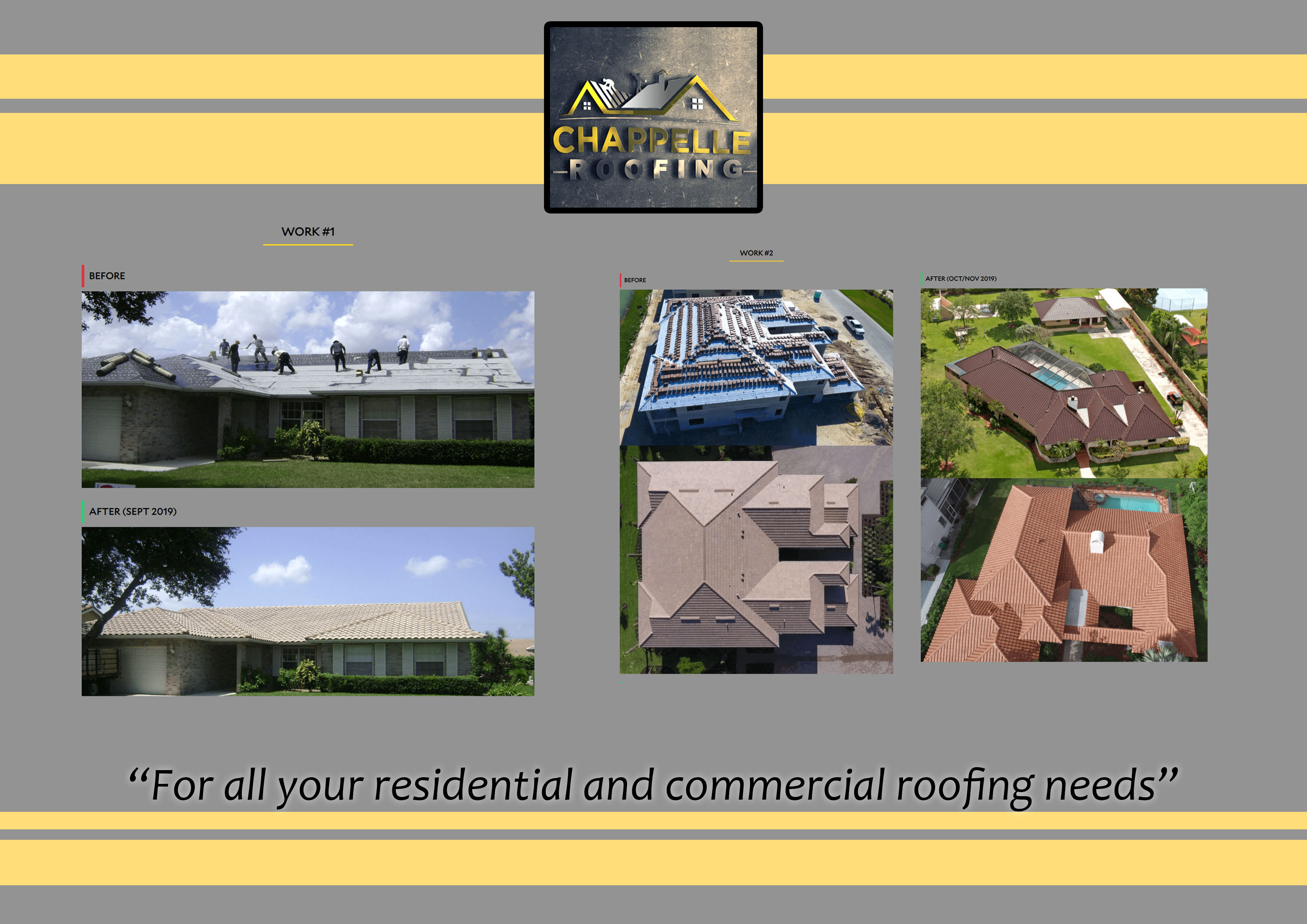 Chappelle Roofing & Repair | 5725 Magnolia St N, St. Petersburg, FL 33703, United States | Phone: (941) 774-7414
