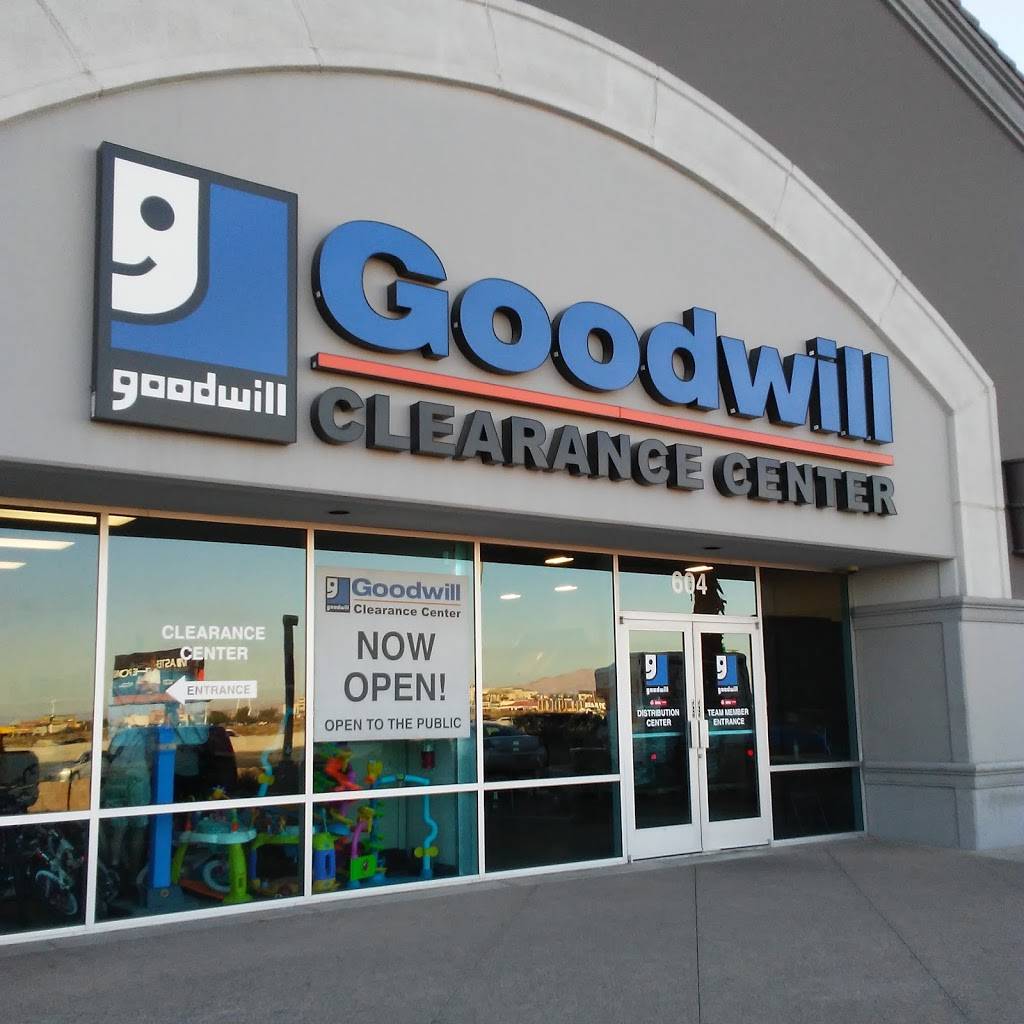 Goodwill Clearance Center and Donation Site | 7570 Dean Martin Dr #605, Las Vegas, NV 89139, USA | Phone: (702) 906-2205