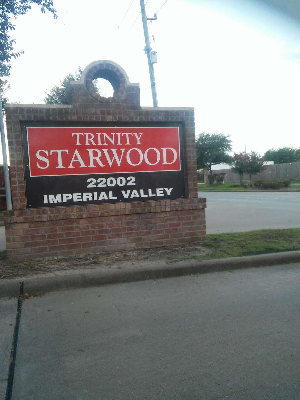 Trinity Starwood | 22002 Wellington Bend Ln, Houston, TX 77073, USA | Phone: (281) 209-3300
