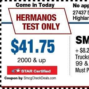 Hermanos Test Only | 27437 W 5th St #2, Highland, CA 92346, USA | Phone: (909) 863-1713