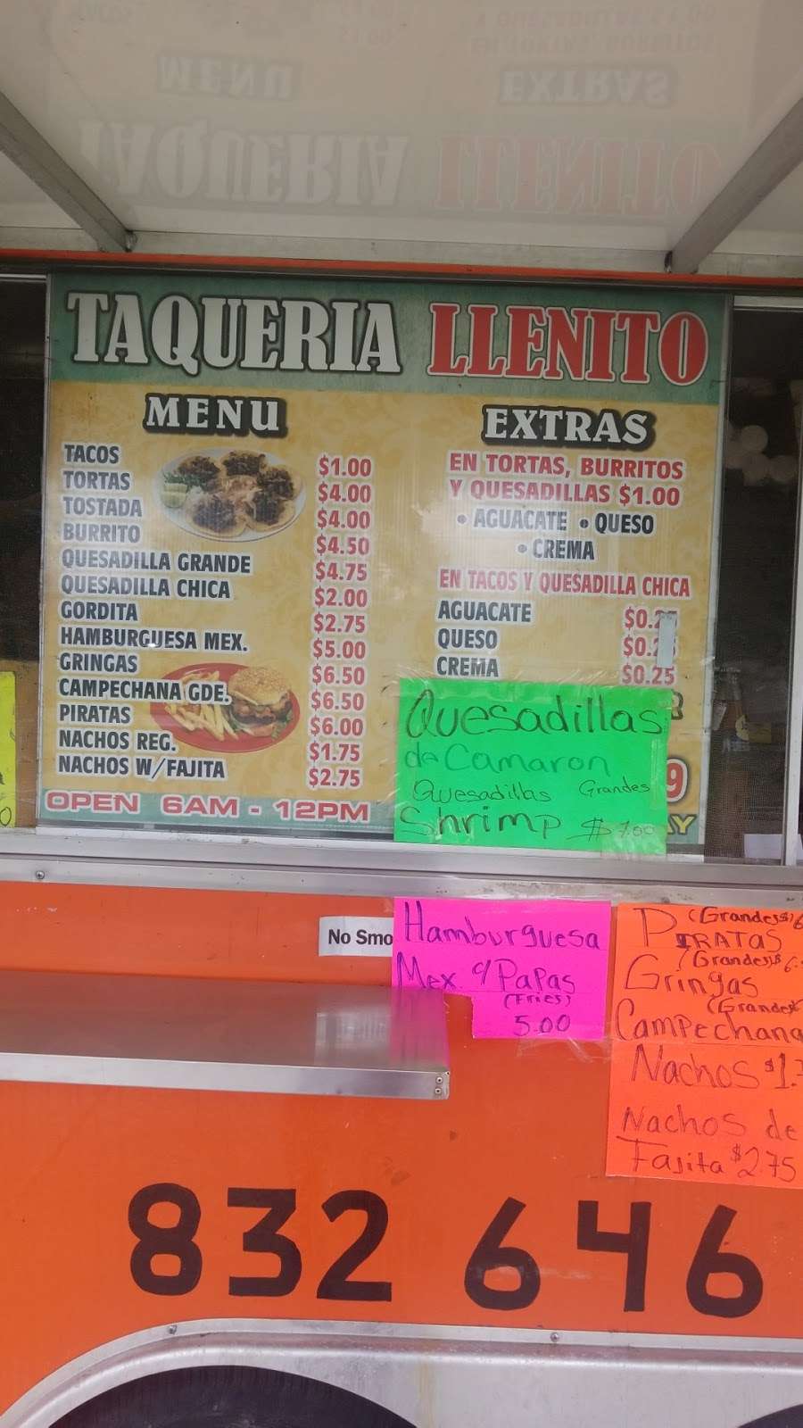 Taqueria Llenito | 2055, 6660 Telephone Rd, Houston, TX 77061, USA | Phone: (832) 646-0229