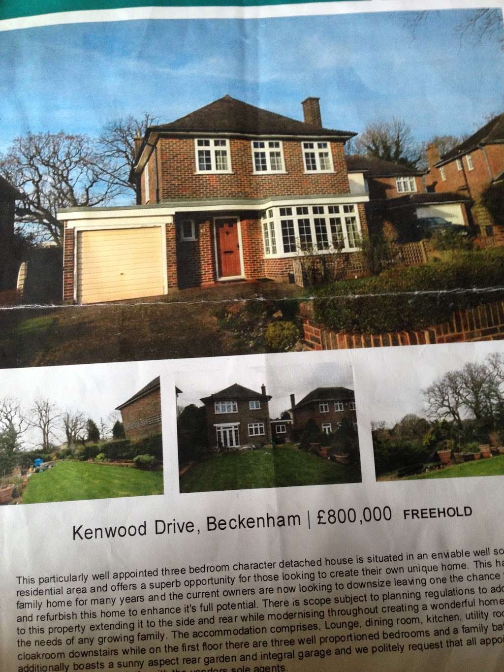 Kenwood Drive (Stop PC) | Beckenham BR3 6RJ, UK