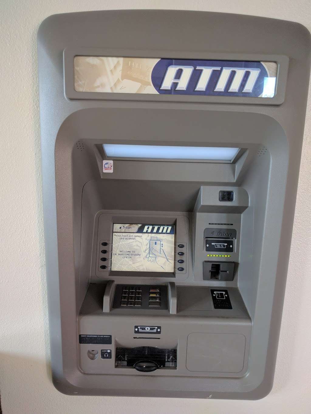 Cardtronics ATM | 1 Morrow Cove Dr, Vallejo, CA 94590, USA | Phone: (510) 310-0780