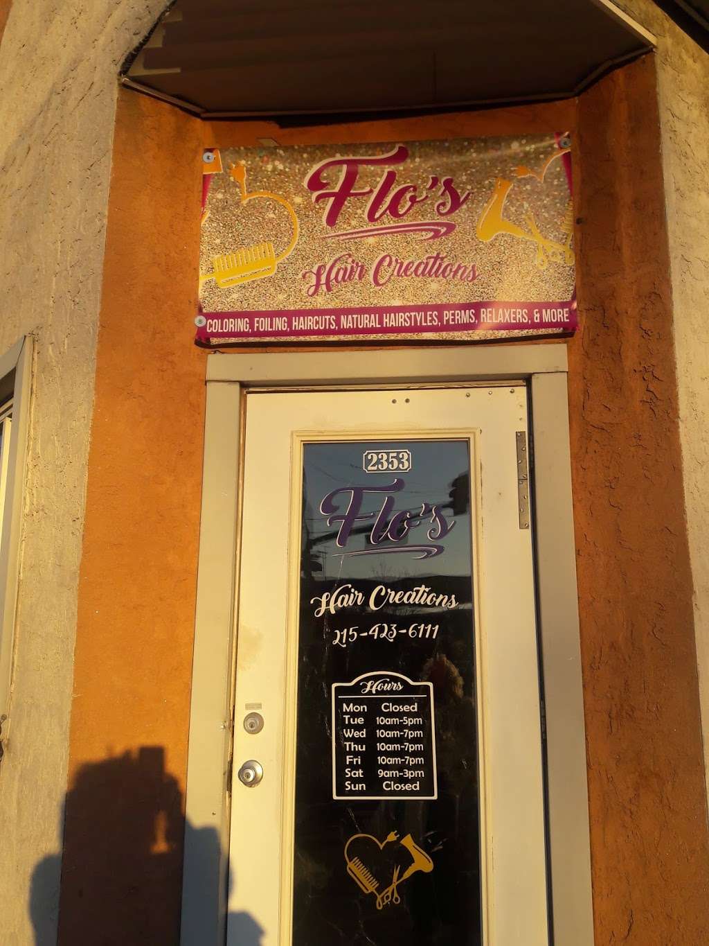 Flos Hair Creations | 2353 E Somerset St, Philadelphia, PA 19134, USA | Phone: (215) 423-6111