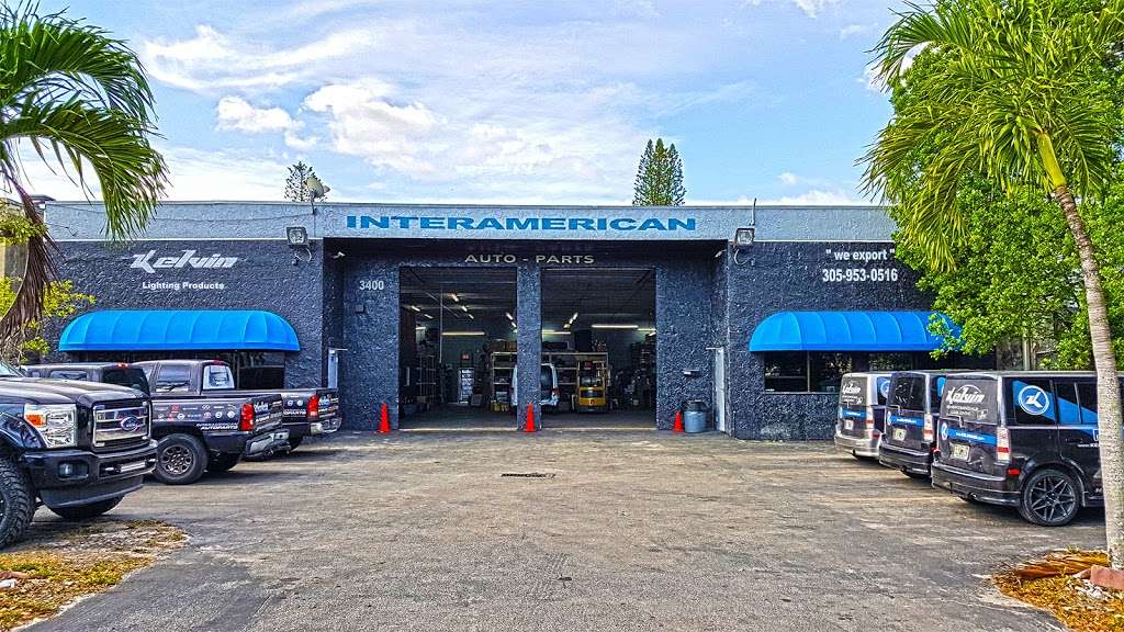 Interamerican Auto Parts / Kelvin Automotive Lighting | 3400 NW 151st Terrace, Opa-locka, FL 33054, USA | Phone: (888) 727-8757