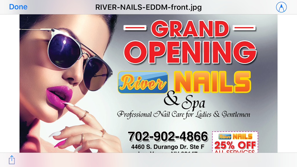 River Nails | 4460 S Durango Dr ste f, Las Vegas, NV 89147, USA | Phone: (702) 902-4866