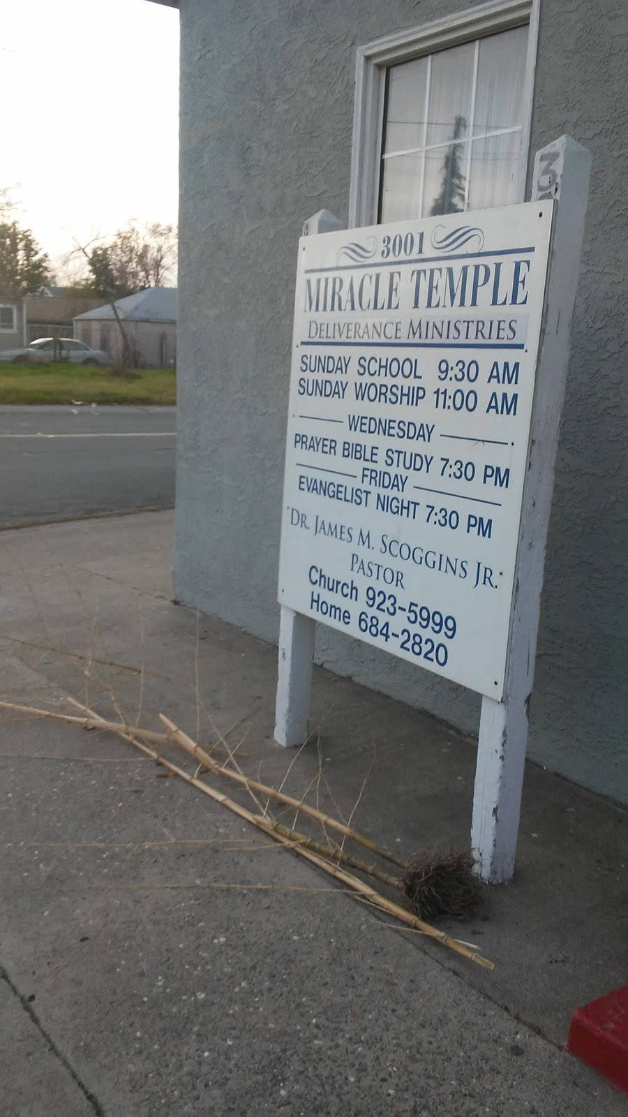Miracle Temple Church of God | Sacramento, CA 95815, USA | Phone: (916) 923-5999