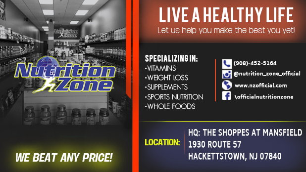 Nutrition Zone | 1930 NJ-57, Hackettstown, NJ 07840, USA | Phone: (908) 452-5164
