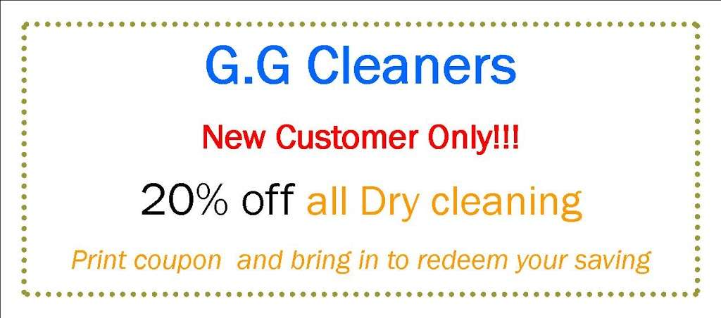 GG Cleaners | 303 Northwest Dr, Farmingdale, NY 11735, USA | Phone: (516) 249-3680