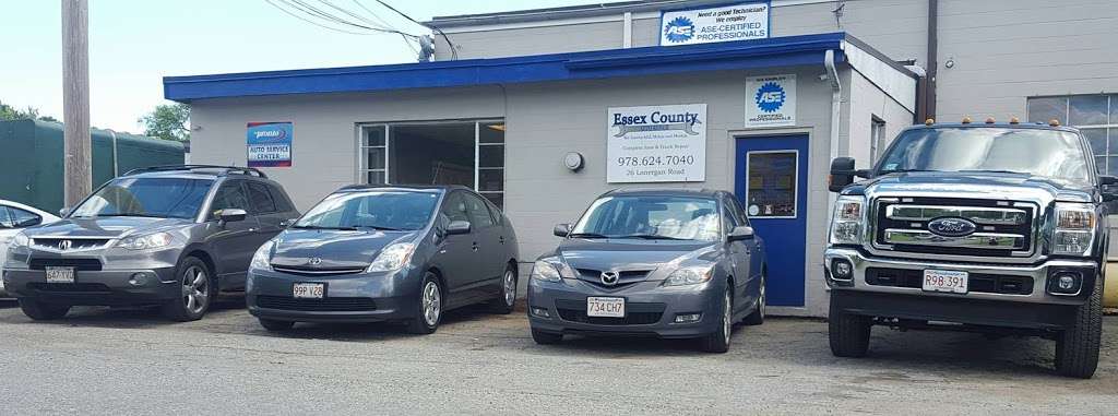 Essex County Auto Repair | 26 Lonergan Rd, Middleton, MA 01949, USA | Phone: (978) 624-7040