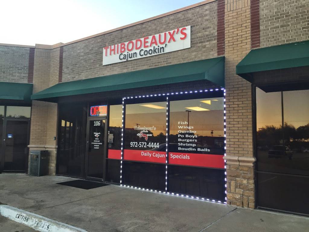 Thibodeauxs Cajun Cookin | 107 N Cedar Ridge Dr #106, Duncanville, TX 75116, USA | Phone: (972) 572-4444