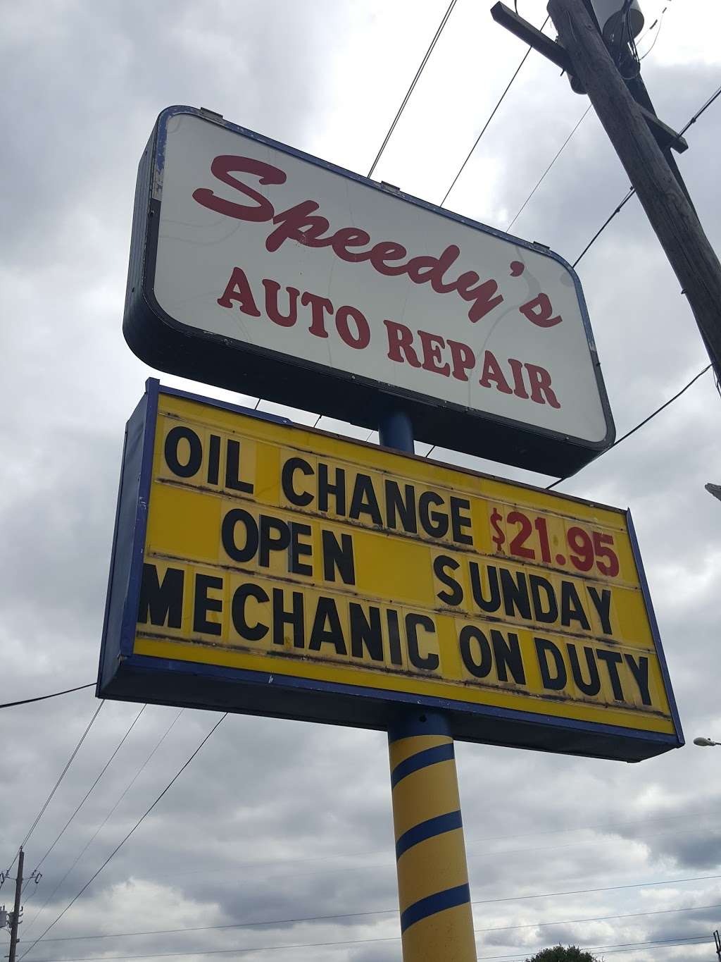 Speedys Oil Change & Tune Up | 1506 S Clark Rd, Duncanville, TX 75137, USA | Phone: (972) 298-4422