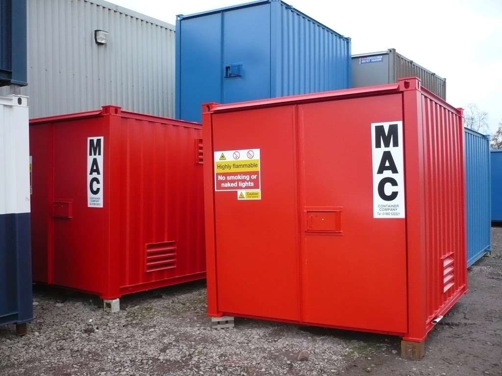 MAC Container Company Ltd | Hangar 2, North Weald Aerodrome, M11, North Weald Bassett, Epping CM16 6AA, UK | Phone: 01992 522221