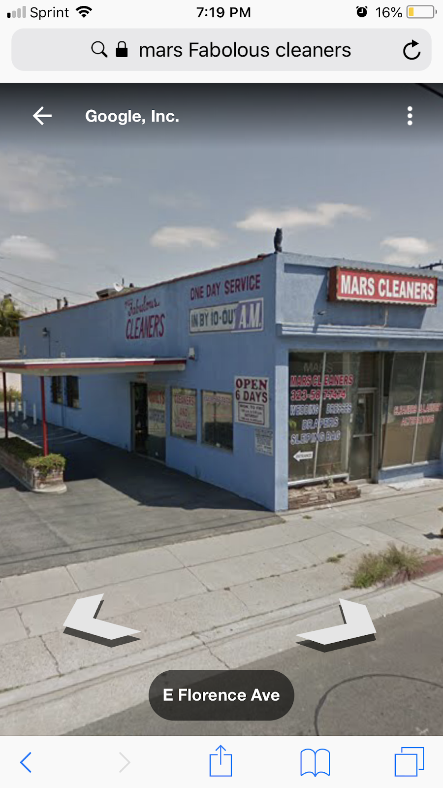 Marrs Fabulous Cleaners | 3623 Florence Ave, Bell, CA 90201, USA | Phone: (323) 587-7474