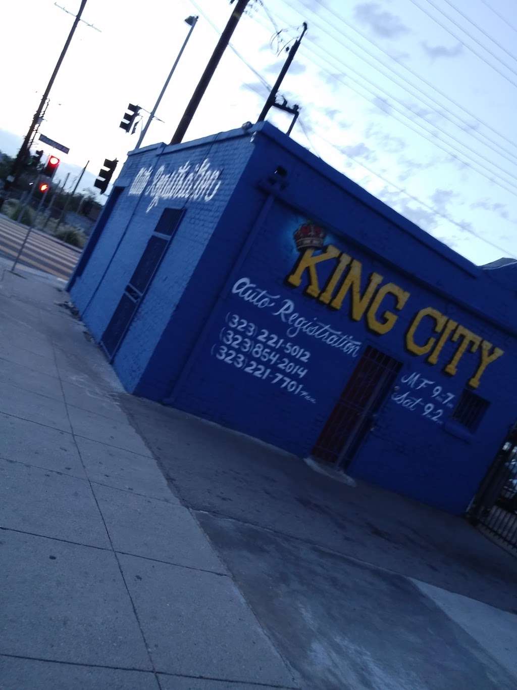 King City Auto Registration | 3500 Pasadena Ave, Los Angeles, CA 90031, USA | Phone: (323) 221-5012