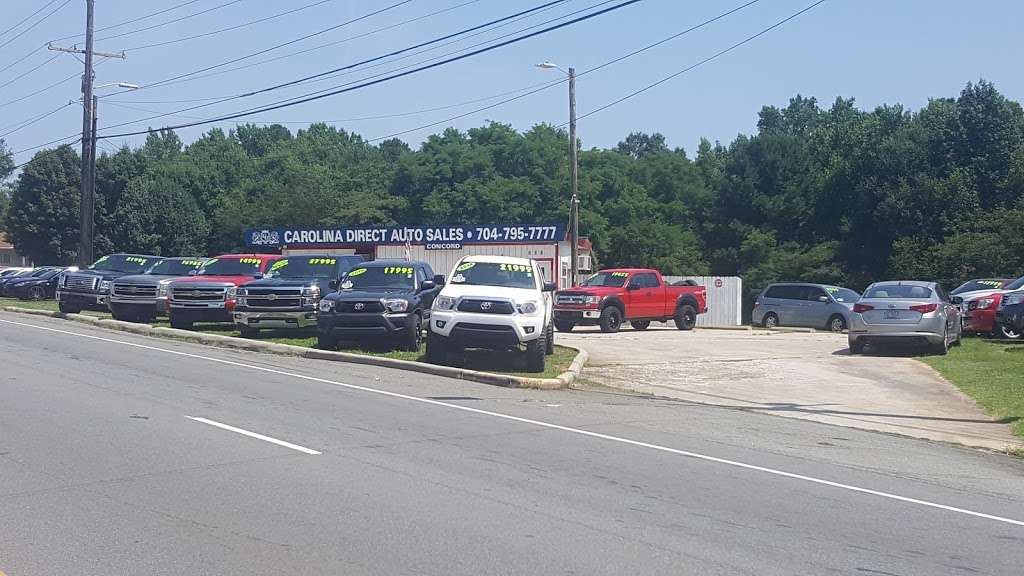 Carolina Direct Auto Sales | 688 Concord Pkwy N, Concord, NC 28027, USA | Phone: (704) 795-7777