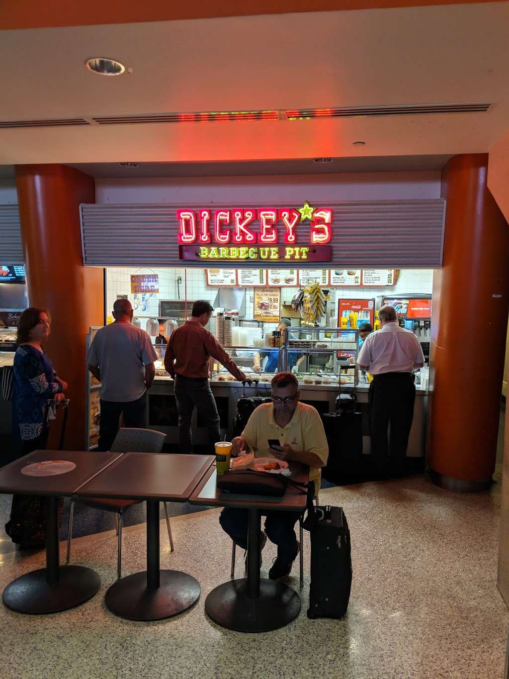 Dickeys Barbecue Pit | Terminal C, 2400 Aviation Dr Gate 6, Dallas, TX 75261, USA | Phone: (972) 973-4799